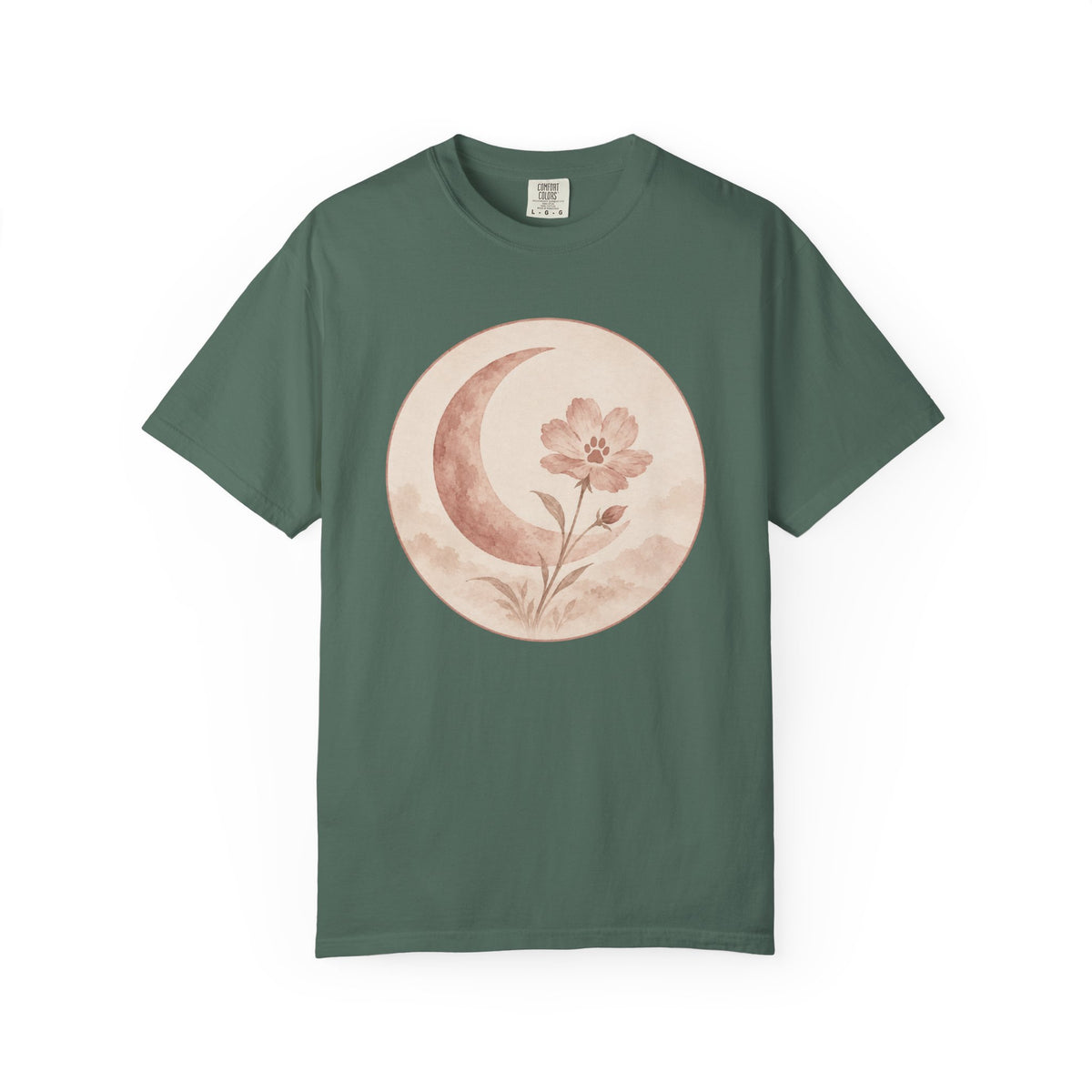 Moon Flower Paw T-Shirt