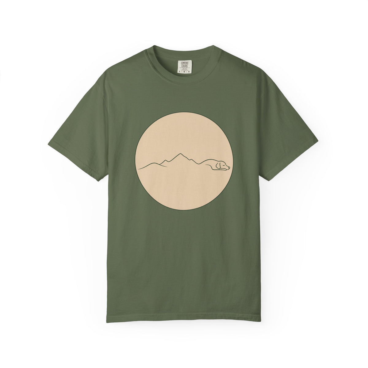 Mountain Sleeping Dog T-Shirt