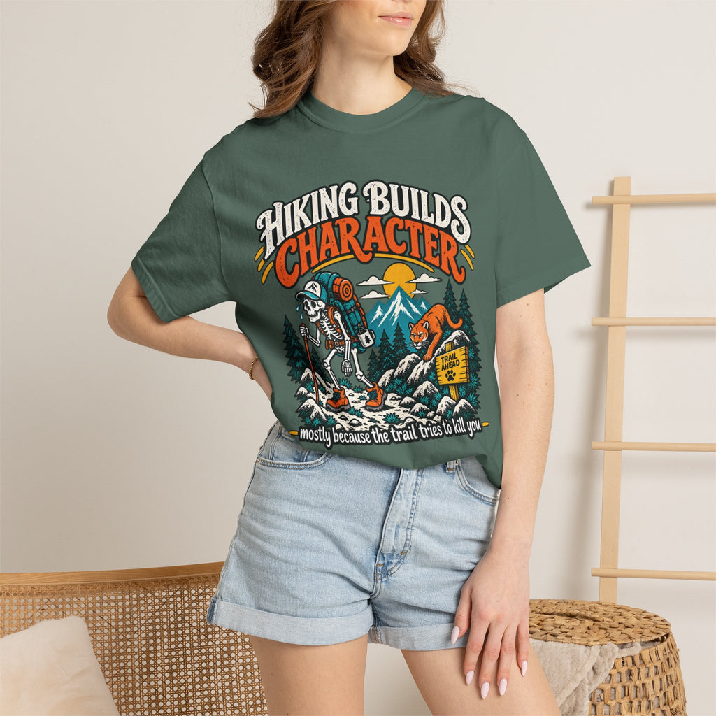 Hiking Builds Character T-Shirt