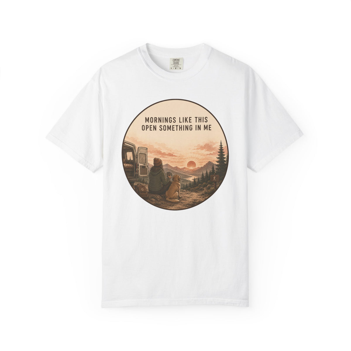 Mornings Open T-Shirt
