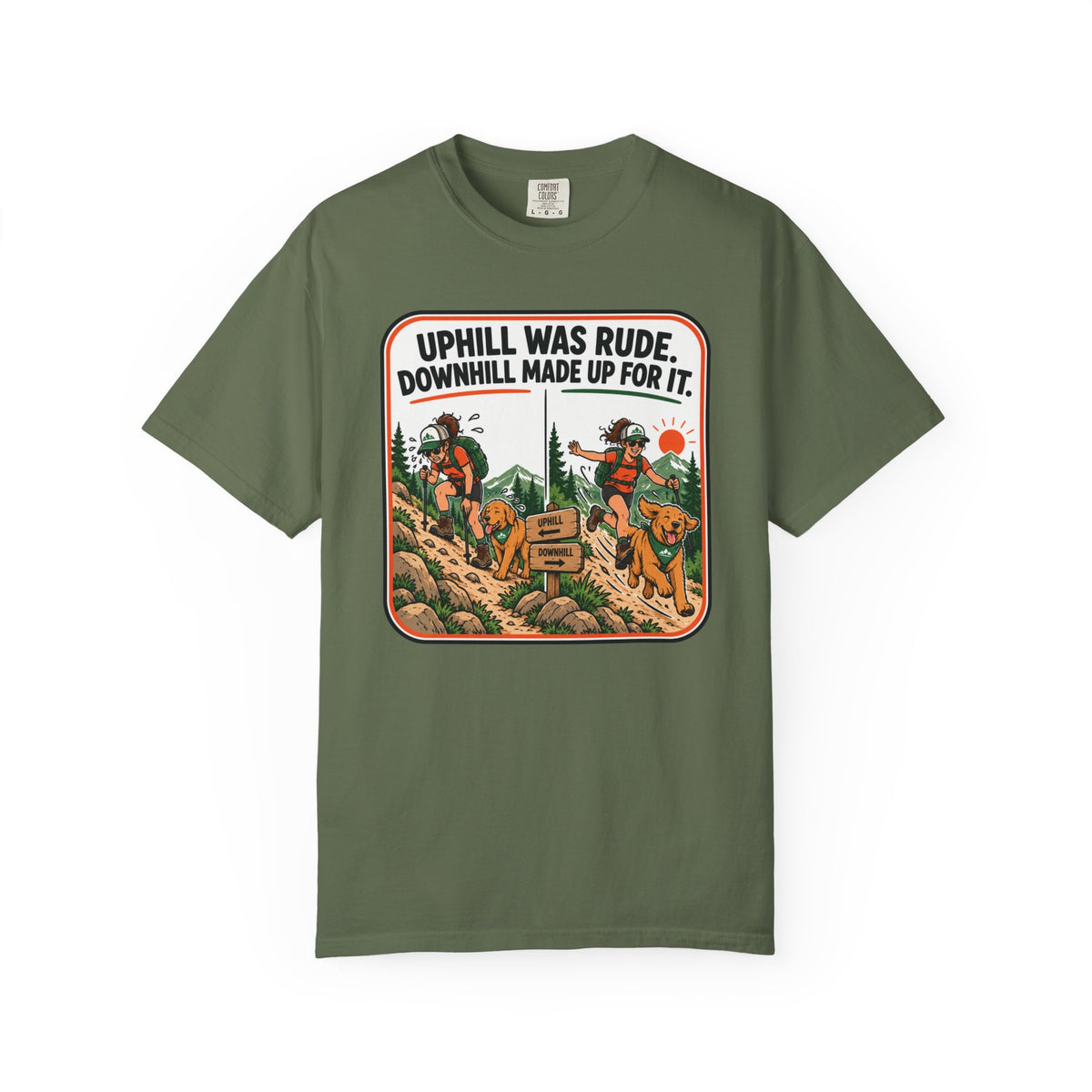 Uphill Downhill T-Shirt