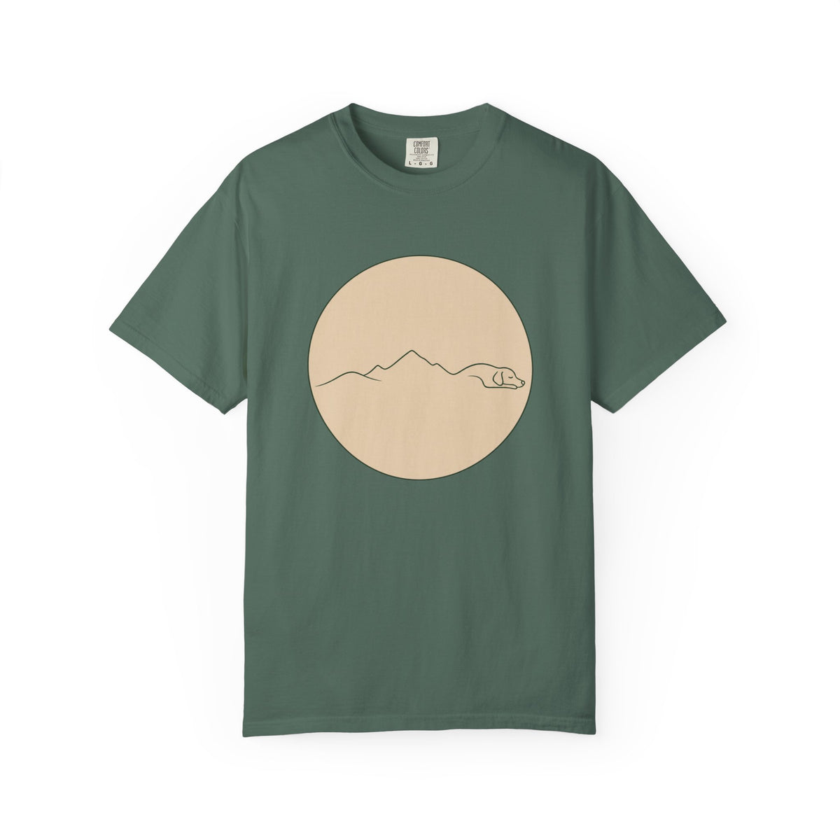 Mountain Sleeping Dog T-Shirt