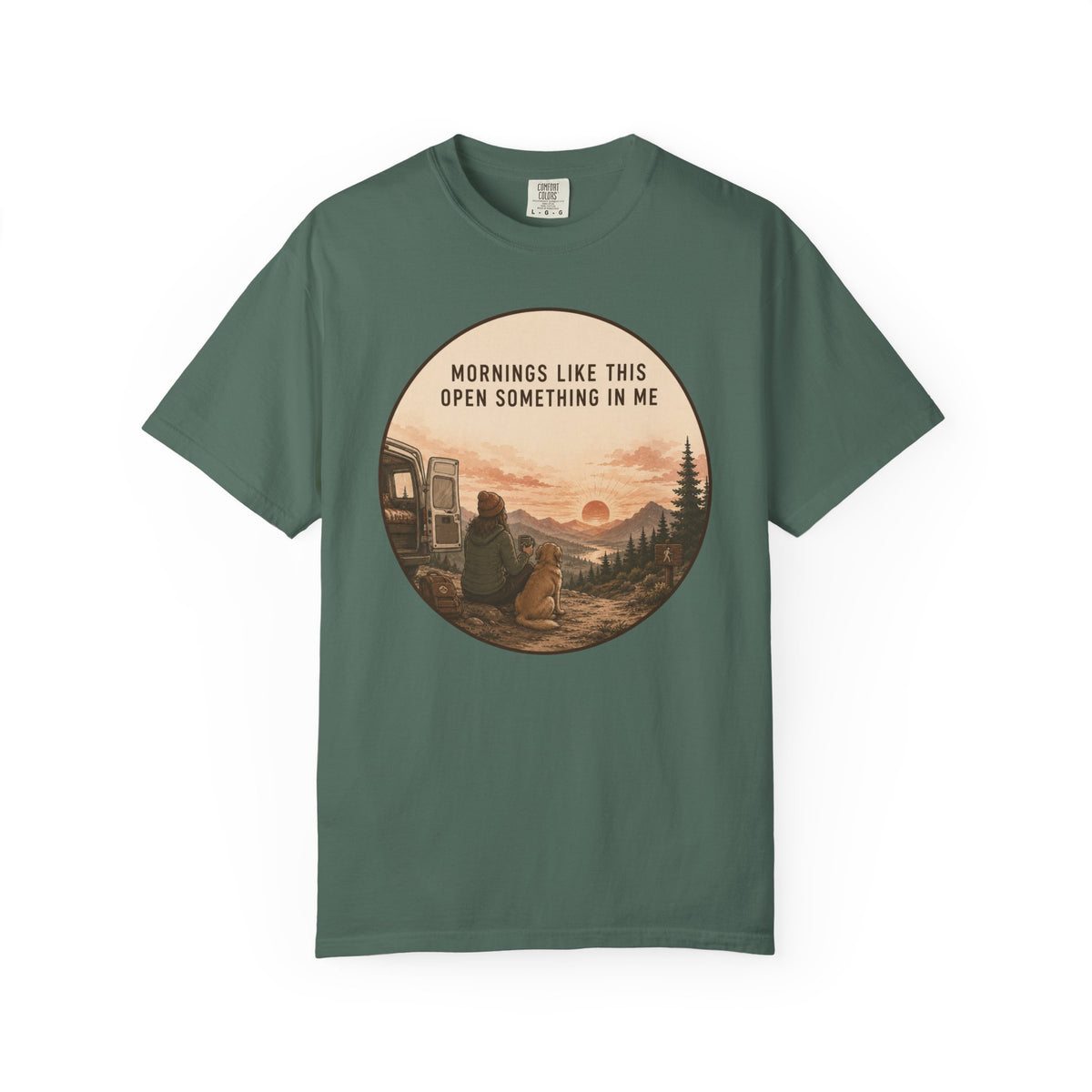 Mornings Open T-Shirt
