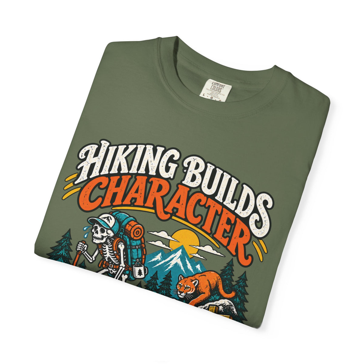 Hiking Builds Character T-Shirt