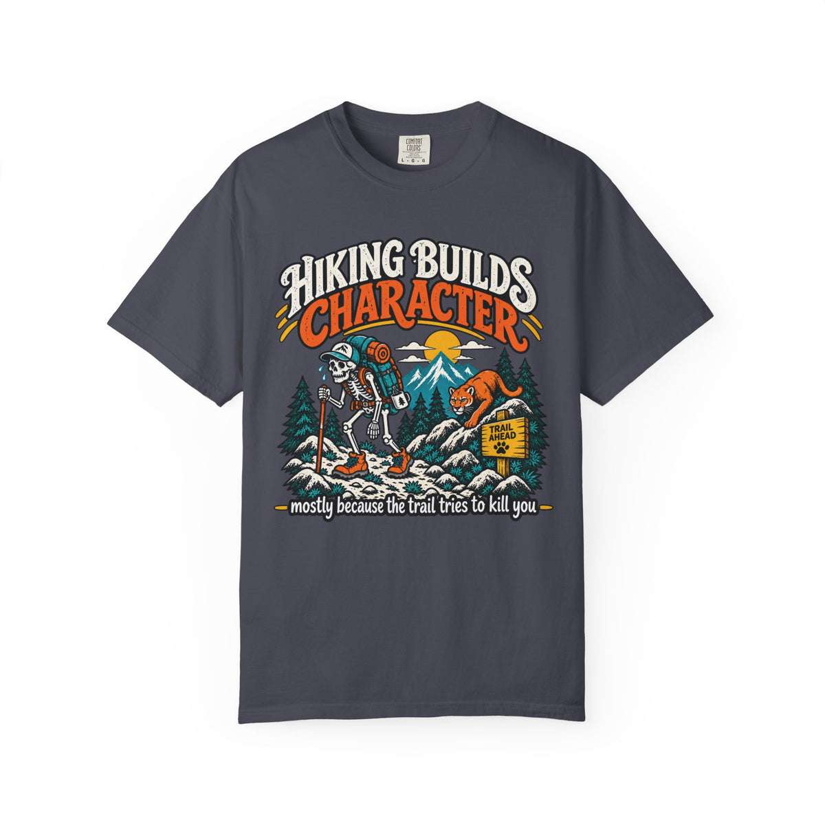 Hiking Builds Character T-Shirt
