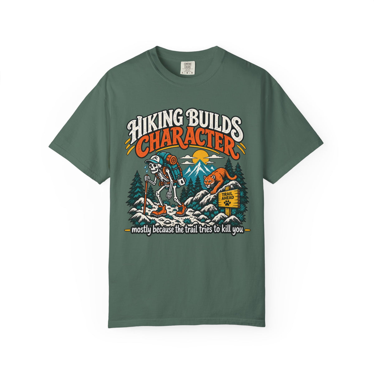 Hiking Builds Character T-Shirt