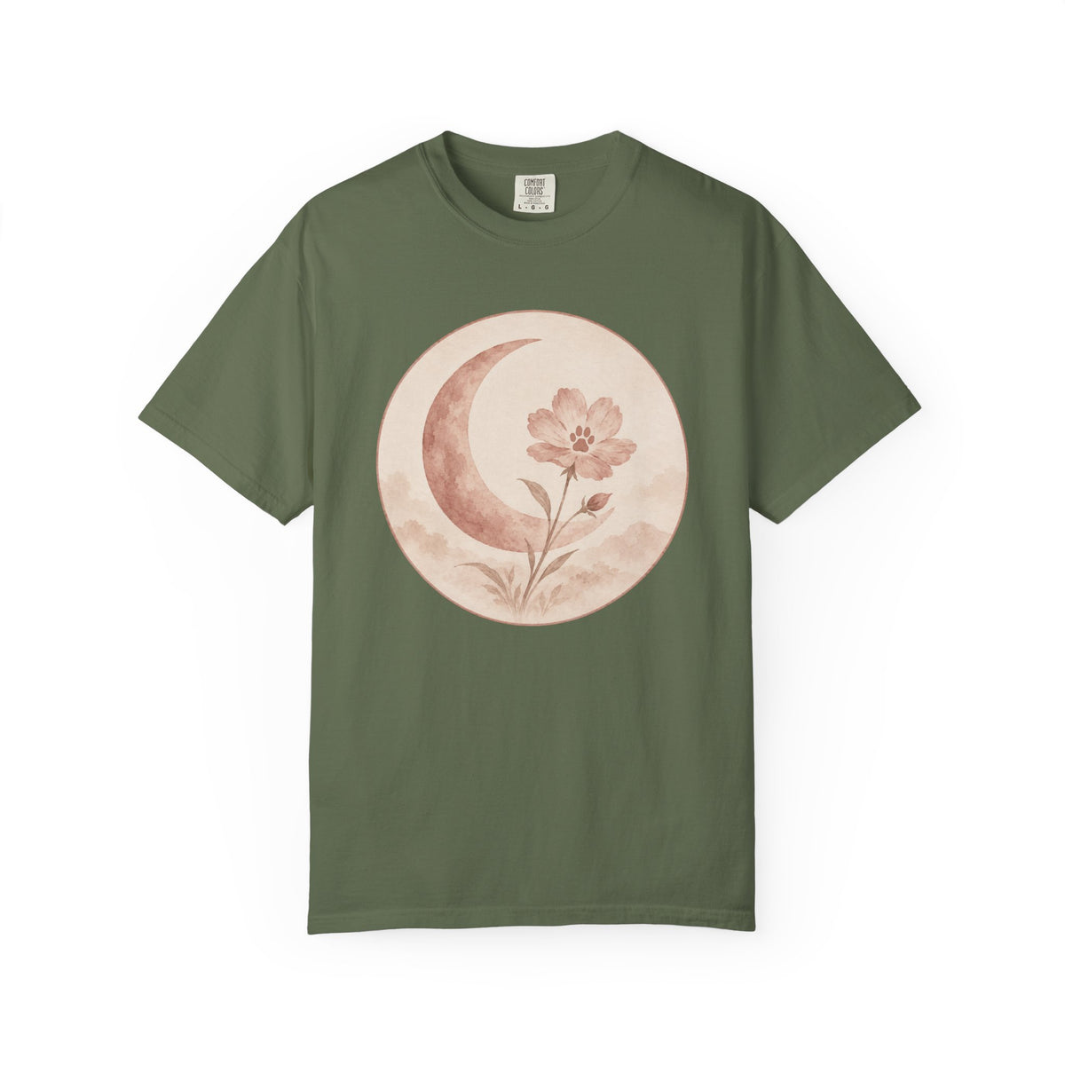 Moon Flower Paw T-Shirt
