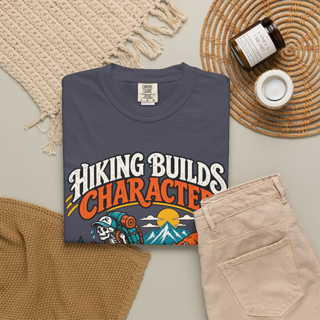Hiking Builds Character T-Shirt