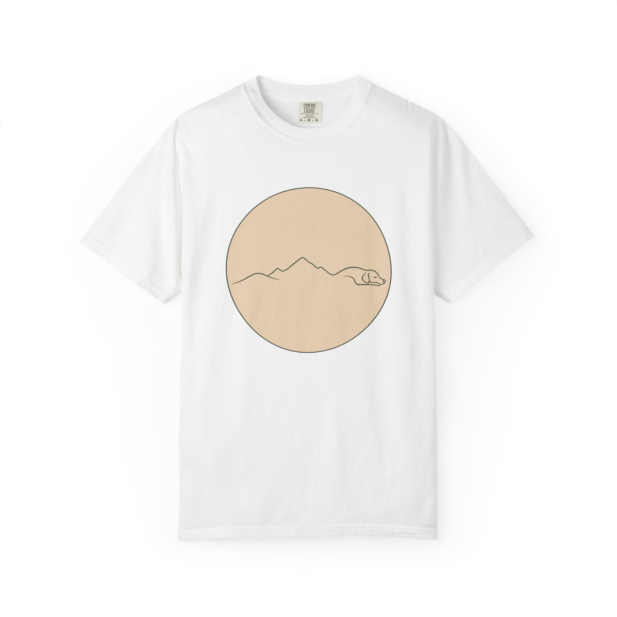 Mountain Sleeping Dog T-Shirt