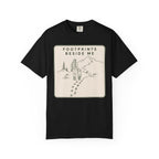 Footprints Beside T-Shirt